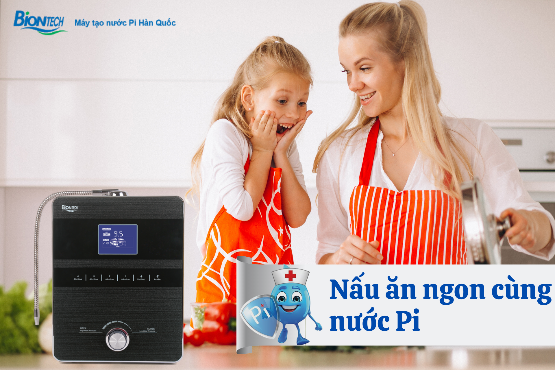 Nấu ăn ngon cùng nước Pi Nấu ăn ngon cùng nước Pi