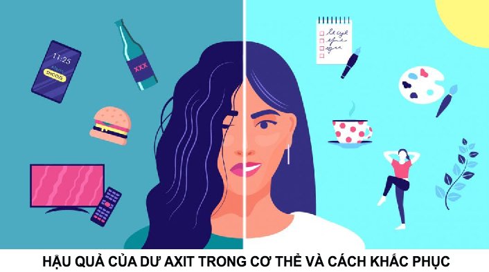 Hậu quả của việc thừa axit trong cơ thể và cách khắc phục